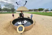 Ben & Jerry's Co-Founder Unveils Satirical Trump Missile Defence Sculpture in Washington