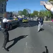 Body Cam Footage Shows Police Taser Golders Green Stabbing Suspect