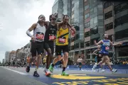 Boston Marathon Runners Display Incredible Sportsmanship by Helping Struggling Competitors