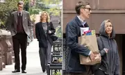 Cameron Diaz and Stephen Merchant Film Rom-Com 'The Sham' in New York