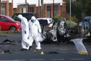 Car Bomb Explodes Near Police Station in Dunmurry, Northern Ireland