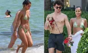 Charles Leclerc and New Wife Alexandra Enjoy Beach Day in Miami Before Grand Prix