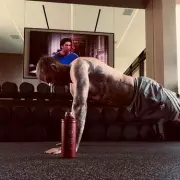 David Beckham, 50, Shows Off Ripped Physique While Working Out to Friends