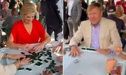 Dutch Royals Play Dominoes in Miami's Little Havana After White House Stay