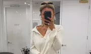 Emily Atack Begins Wedding Dress Shopping in London After Slim Figure Transformation