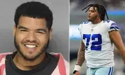 Ex-Cowboys Star Trysten Hill Grins in Mugshot After Pregnant Woman Assault Arrest