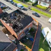 Family's New Home Gutted by Fire Hours After Moving In, Removal Van Still Parked Outside