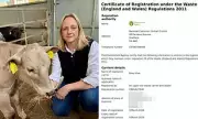 Farmer Exposes 'Ridiculous' Waste Licence System by Registering Cow as Official
