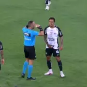 Former Liverpool Midfielder Allan Sent Off for Obscene Gesture After VAR Review