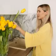 Free Ice Cube Hack Extends Tulip Vase Life Dramatically