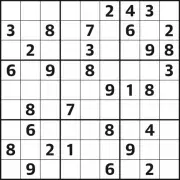 Hard Sudoku Puzzle 7288: Challenge Your Logic Skills