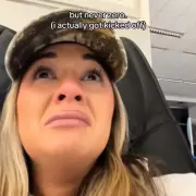 Influencer Stranded After Flight Takes Off Without Her Following Wallet Retrieval