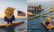 Iranian Propaganda Video Depicts Trump as Minion Failing to Open Strait of Hormuz