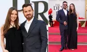 Justin Theroux and Nicole Brydon Bloom's First Red Carpet After Baby