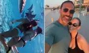 Kate Ferdinand and Stepdaughter Tia Brave Shark Swim in Portugal After Dubai Exit