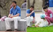 Kit Harington Films Count My Lies in Central Park with Shailene Woodley