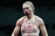 Lauren Price Bloodied but Victorious in Cardiff Title Defence