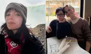 Lily Allen Visits Niagara Falls and Meets Tommy Dorfman Ahead of Toronto Concert