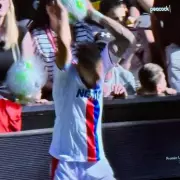 Liverpool fan throws ball at Daniel Munoz's head after controversial goal