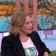 Love Actually Stars Joanna Page and Martin Freeman Reunite After 20 Years