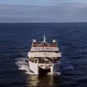 Luxury Fiji Cruise Ship Grounded on Reef Near Cast Away Island, All Passengers Rescued