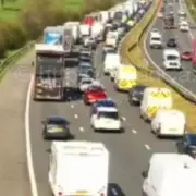 M6 Motorway Crash Causes Major Delays Near Stoke-on-Trent