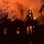 Major Fire Engulfs Disused Aberdeen Hospital Building Overnight