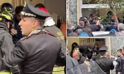 Masked Robbers Take 25 Hostages in Naples Bank Heist, Escape via Sewer Tunnel