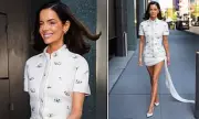 Maura Higgins Stuns in NYC as First Dancing With the Stars Contestant