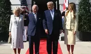 Melania Trump Stuns in Yellow Suit Welcoming King Charles for State Visit