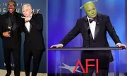 Mike Myers Makes Rare Appearance as Shrek to Honour Eddie Murphy at AFI Awards