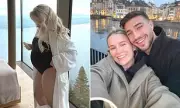Molly-Mae Hague Flaunts Baby Bump in Swimsuit on Swiss Babymoon with Tommy Fury