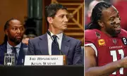 NFL Legend Larry Fitzgerald Spotted at Federal Reserve Confirmation Hearing