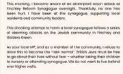 North London Synagogue Targeted in Antisemitic Arson Attack
