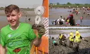 Paralympian's Son, 16, Wins Maldon Mud Race Without Training