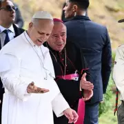 Pope Leo XIV Gets Hands Dirty in Africa Days After Trump Clash Over Iran War