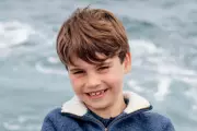 Prince Louis beams in new birthday photo from Cornwall coast