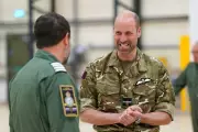 Prince William misses RAF camaraderie during Anglesey airbase visit