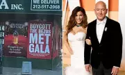 Protest Posters Target Jeff Bezos Ahead of Controversial Met Gala Funding