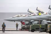 RAF Typhoons Scrambled After Russian Drone Threat Near Nato Border