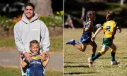 Reece Walsh Steps Back to Watch Daughter Leila's Junior Rugby League Debut