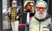 REM's Michael Stipe Spotted with Festive Beard in NYC at 66