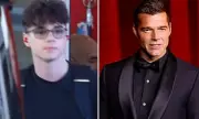 Ricky Martin's Teenage Twins Look Grown Up During Argentina Arrival