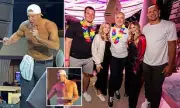 Rob Gronkowski's Wild WrestleMania Afterparty with Father in Las Vegas