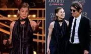 Rosamund Pike's Emotional Olivier Win: Tearful Tribute to Partner