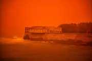 Saharan Dust Storm Paints Greek Sky Red, Causing Deadly Floods and Winds