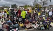 Seven Arrested at RAF Lakenheath Peace Protest Over Alleged Banned Group Support