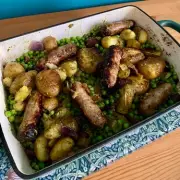 Simple Sausage Traybake Recipe: Juicy and Flavourful Midweek Dinner