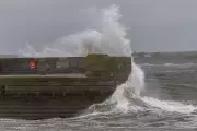 Storm Dave Causes Power Outages and Travel Chaos with 93mph Winds