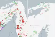 Strait of Hormuz Traffic Shifts: Before War, After Ceasefire, and Under US Blockade